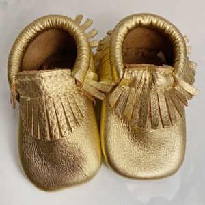 Leather Baby Moccasins